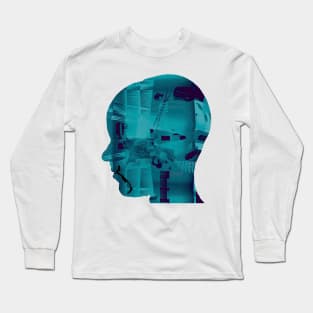 Blue face Long Sleeve T-Shirt